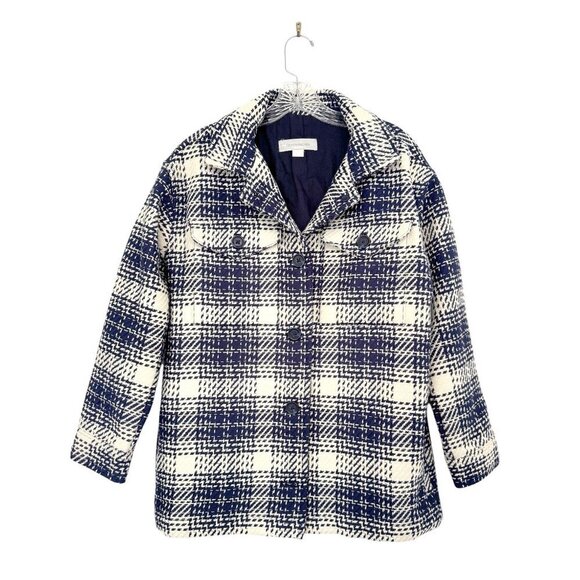 Outerknown Cloud Weave Jacket Birch Optic Plaid NWOT - Picture 4 of 10